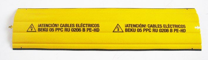 Placa de protección para cables enterrados